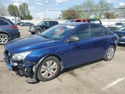 Salvage cars for sale at Moraine, OH auction: 2013 Chevrolet Cruze LS