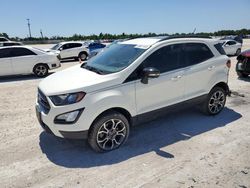 Ford salvage cars for sale: 2020 Ford Ecosport SES