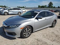Salvage cars for sale at Houston, TX auction: 2016 Honda Civic EX