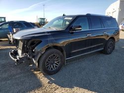 Salvage cars for sale at Nisku, AB auction: 2018 Ford Expedition Max Limited