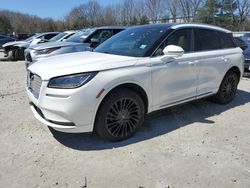 Salvage cars for sale at North Billerica, MA auction: 2021 Lincoln Corsair Reserve