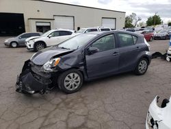 Salvage cars for sale at Woodburn, OR auction: 2012 Toyota Prius C