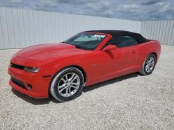 Copart Select Cars for sale at auction: 2015 Chevrolet Camaro LT