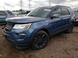 Salvage cars for sale at Elgin, IL auction: 2019 Ford Explorer XLT