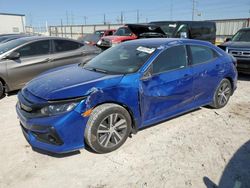 Honda salvage cars for sale: 2020 Honda Civic LX