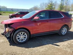 Salvage cars for sale from Copart Davison, MI: 2019 Chevrolet Equinox LT