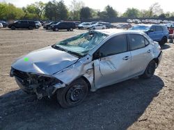 Salvage cars for sale from Copart Madisonville, TN: 2016 Toyota Corolla L