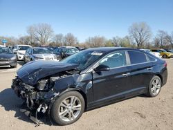 Salvage cars for sale at Des Moines, IA auction: 2018 Hyundai Sonata Sport