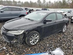 Salvage cars for sale from Copart Windham, ME: 2016 Chrysler 200 S