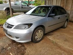 Flood-damaged cars for sale at auction: 2004 Honda Civic DX VP