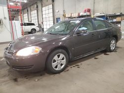 Chevrolet Impala 1LT salvage cars for sale: 2009 Chevrolet Impala 1LT