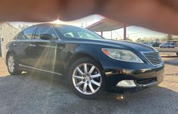 Salvage cars for sale at Tucson, AZ auction: 2008 Lexus LS 460