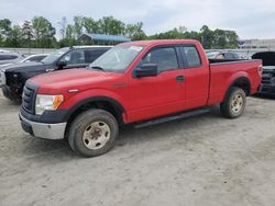Salvage cars for sale from Copart Spartanburg, SC: 2011 Ford F150 Super Cab