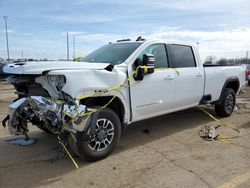 Salvage cars for sale at Woodhaven, MI auction: 2024 GMC Sierra K3500 SLE