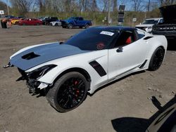 Salvage cars for sale from Copart Marlboro, NY: 2019 Chevrolet Corvette Z06 2LZ