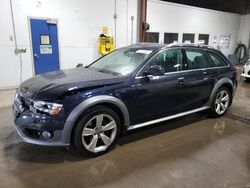 Salvage cars for sale from Copart Blaine, MN: 2014 Audi A4 Allroad Premium Plus