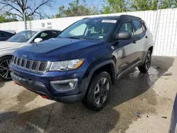 Salvage cars for sale at Bridgeton, MO auction: 2018 Jeep Compass Trailhawk