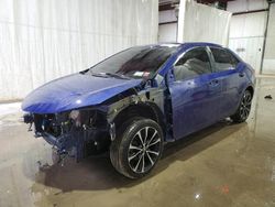 Salvage cars for sale from Copart Central Square, NY: 2019 Toyota Corolla L
