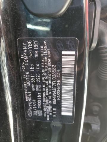 2015 Hyundai Genesis 3.8L