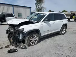 Jeep salvage cars for sale: 2022 Jeep Grand Cherokee Limited