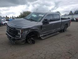 Salvage cars for sale at Woodburn, OR auction: 2021 Ford F250 Super Duty
