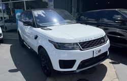 Salvage cars for sale from Copart Sacramento, CA: 2018 Land Rover Range Rover Sport HSE