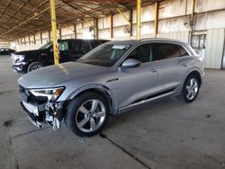 Salvage cars for sale from Copart Phoenix, AZ: 2022 Audi E-TRON Premium