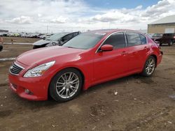 Vehiculos salvage en venta de Copart Brighton, CO: 2012 Infiniti G37