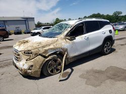 Salvage cars for sale at Florence, MS auction: 2020 GMC Terrain SLT
