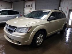 Salvage cars for sale from Copart Elgin, IL: 2010 Dodge Journey SE