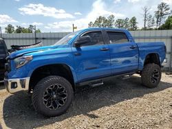 Salvage trucks for sale at Harleyville, SC auction: 2017 Toyota Tundra Crewmax SR5