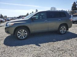 Toyota Highlander salvage cars for sale: 2010 Toyota Highlander Hybrid Limited