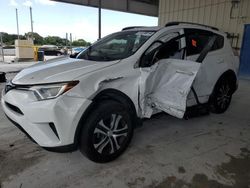 Salvage cars for sale at Homestead, FL auction: 2018 Toyota Rav4 LE