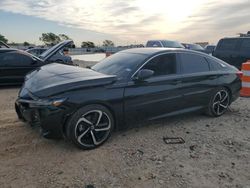 Salvage cars for sale from Copart Haslet, TX: 2021 Honda Accord Sport