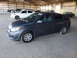 Hyundai Accent salvage cars for sale: 2012 Hyundai Accent GLS