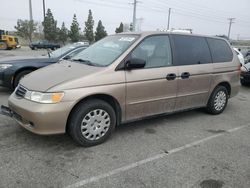 Salvage cars for sale from Copart Rancho Cucamonga, CA: 2003 Honda Odyssey LX
