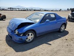 Salvage cars for sale at Bakersfield, CA auction: 1993 Honda Civic DEL SOL SI