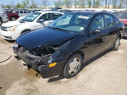 Ford Focus salvage cars for sale: 2001 Ford Focus LX