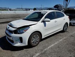 Salvage cars for sale at auction: 2020 KIA Rio LX