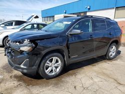 Salvage cars for sale from Copart Woodhaven, MI: 2020 GMC Terrain SLE