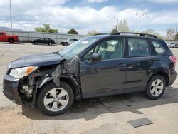 Salvage cars for sale at Littleton, CO auction: 2015 Subaru Forester 2.5I