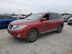 Salvage cars for sale from Copart Indianapolis, IN: 2014 Nissan Pathfinder S