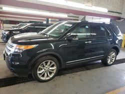 Salvage cars for sale at Dyer, IN auction: 2014 Ford Explorer XLT