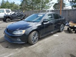 Salvage cars for sale at Denver, CO auction: 2016 Volkswagen Jetta Sport