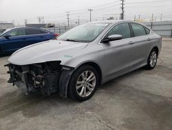 Salvage cars for sale from Copart Sun Valley, CA: 2015 Chrysler 200 Limited