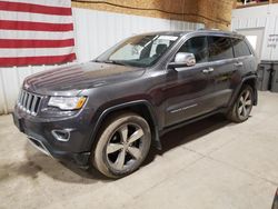 Salvage cars for sale at Anchorage, AK auction: 2015 Jeep Grand Cherokee Limited