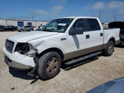 Salvage cars for sale from Copart Haslet, TX: 2005 Ford F150 Supercrew