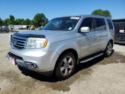 Honda Pilot EXL salvage cars for sale: 2012 Honda Pilot EXL