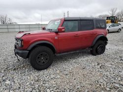 Salvage cars for sale at Barberton, OH auction: 2021 Ford Bronco Base