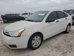 Salvage cars for sale from Copart Houston, TX: 2010 Ford Focus S
